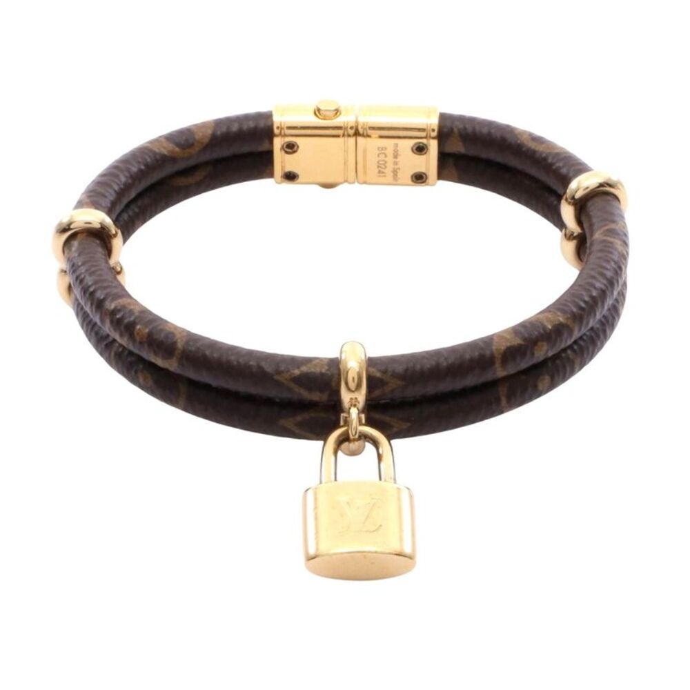 Louis Vuitton Keep It Twice Bracelet Gold PVC